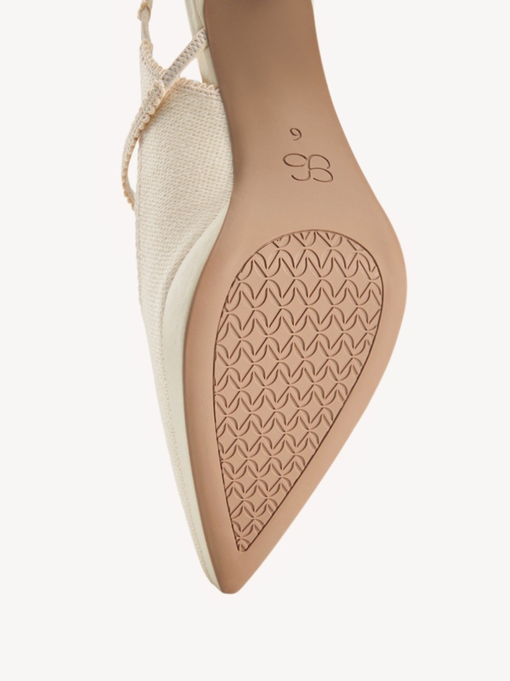 EmbroDance Pointed Toe Platform Heeled Slingback - Picture 5 of 9